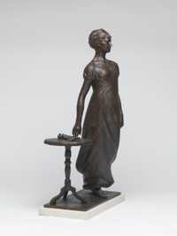 Scale maquette of sculpture